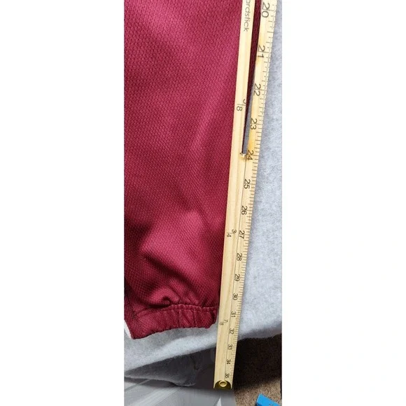 Nike Track Pants Mens XXl Waist Drawstring Straight Ankle Zip - Picture 3 of 8